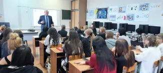 Преподаватели института дошкольного и начального образования – на встрече со студентами Михайловского профессионально-педагогического колледжа им. В.В.Арнаутова  