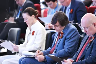 Министр Кравцов С.С. Диктант Победы