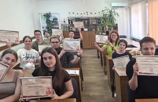 Завершился визит делегации студентов из г. Орехово-Зуево в ВГСПУ