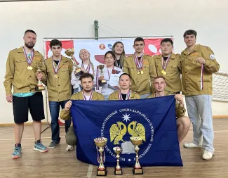 Бойцы штаба студенческих отрядов ВГСПУ – победители спартакиады студенческих отрядов Волгоградской области