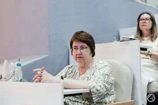 Кураторы академических групп первого курса  проходят обучение в рамках программы повышения квалификации