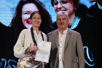 Награждение студенческого актива