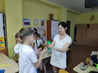 Вожатская практика китайских студентов