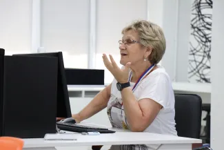 Выпускники в технопарке