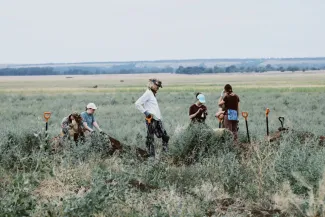 Поисковый отряд «Гвардеец» - участник   ХII Межрегиональной «Студенческой Вахты Памяти»