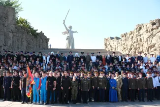 Слет казачьей молодежи