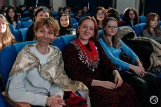 В Институте русского языка и словесности состоялось посвящение  первокурсников в студенты