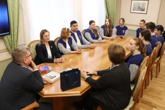 Встреча с ректором историков