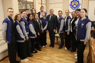 Встреча с ректором историков