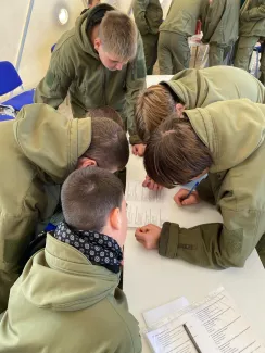 Студенты-историки – организаторы мероприятий в оборонно-спортивном лагере «Авангард» 