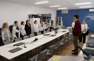 В ВГСПУ прошел профориентационный интерактивный квест для школьников