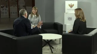 В ВГСПУ состоялась первая запись подкаста «Эхо языка» в 2025-2026 учебном году