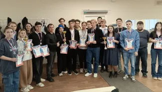 Сборная ВГСПУ по шахматам - серебряный призер первенства ООВО г. Волгограда