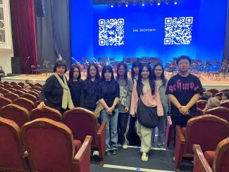 Китайские студенты ВГСПУ познакомились с шедеврами Дворжака и Глиэра в Центральном концертном зале