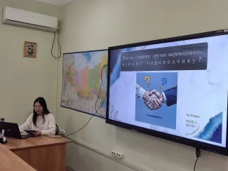 В ВГСПУ апробирован инновационный формат обучения: студенты-иностранцы защищают проекты в стиле «Печа-куча»