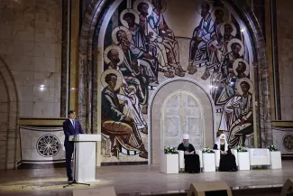 Встреча Патриарха с учителями