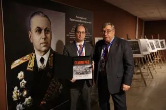 В День Героев Отечества в ВГСПУ прошла лекция «Время героев»