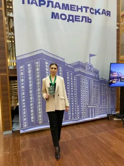 Студентка ВГСПУ стала спикером на международном проекте «Парламентская модель 2025»  
