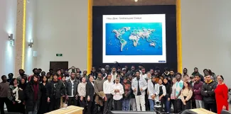 Встреча с иностранными студентами