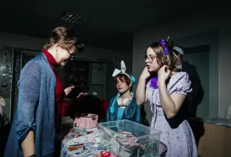 В ВГСПУ прошла благотворительная ярмарка  «Снежинка на ладони» 