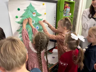 Предновогодние мероприятия студентов Института социальной и коррекционной педагогики