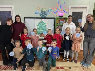 Предновогодние мероприятия студентов Института социальной и коррекционной педагогики