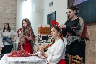 Новогодняя волшебная история ожила в  Институте исторического и правового образования