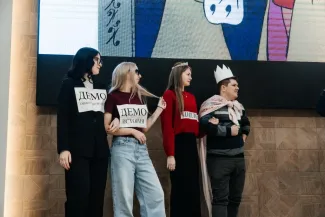 Новогодняя волшебная история ожила в  Институте исторического и правового образования