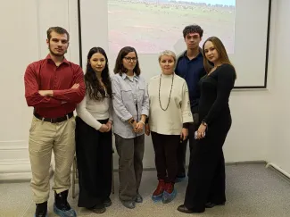 Студенты-историки посетили лекции по археозоологии и топографии московских и волгоградских учёных 