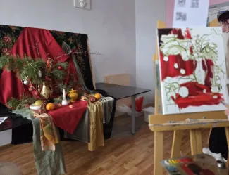 Преподаватели ВГСПУ провели зимнюю образовательную смену для юных художников Волгоградской области