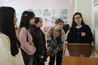 Школьники Астрахани и Волгограда познакомились с ВГСПУ