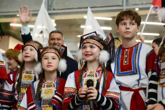 Студенты ВГСПУ – в составе делегации Волгоградской области  на всероссийском марафоне «Россия — семья семей» 