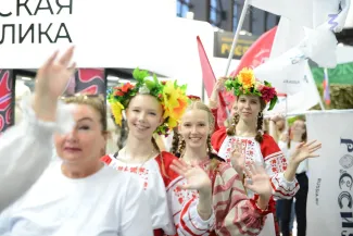 Студенты ВГСПУ – в составе делегации Волгоградской области  на всероссийском марафоне «Россия — семья семей» 