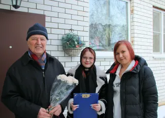 ВГСПУ поздравил ветеранов и детей военного Сталинграда в рамках акции «В гости к Ветерану»