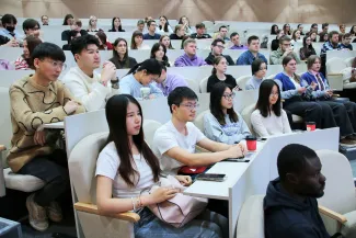 В Центре общественной дипломатии ВГСПУ состоялся медиа-лекторий «Летописцы войны: как создавалась история Великой Победы» 