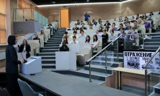 В Центре общественной дипломатии ВГСПУ состоялся медиа-лекторий «Летописцы войны: как создавалась история Великой Победы» 