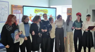 Масленичные гуляния в институте дошкольного и начального образования