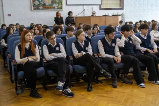 Шаг в профессию: студентка института социальной и коррекционной педагогики стала спикером на профориентационном мероприятии 