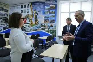 Директора школ из Среднеахтубинского района оценили возможности ВГСПУ