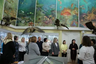 Директора школ из Среднеахтубинского района оценили возможности ВГСПУ