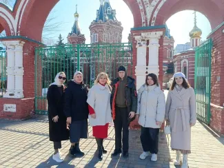 Студенты ВГСПУ прикоснулись к духовным традициям в Казанском соборе