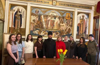 Студенты ВГСПУ прикоснулись к духовным традициям в Казанском соборе