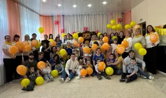 Студенты ВГСПУ провели мероприятие в детском саду к Международному дню людей с синдромом Дауна