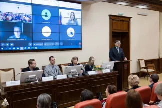 Преподаватели института ИиПО  - участники окружной учебно-методической конференции «Основы российской государственности. Расширение»