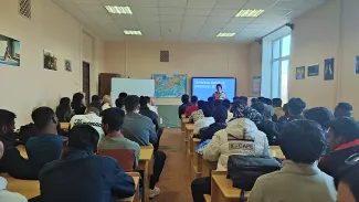 «Социополис»: интерактивная викторина против экстремизма прошла на подготовительном отделении