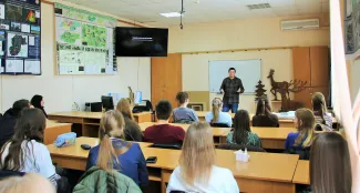 В институте естественнонаучного образования, физической культуры и безопасности жизнедеятельности прошел   «Час карьеры» 