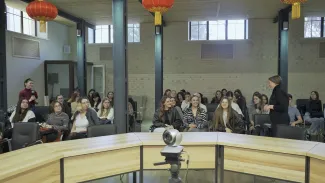 Час карьеры в ИИЯ: выпускники института иностранных языков рассказали о своей профессиональной карьере студентам старших курсов