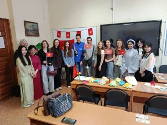 Большой интернациональный квест «Вокруг света в ВГСПУ» объединил студентов разных институтов