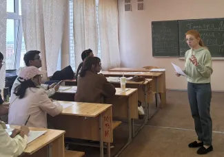 Иностранные студенты  ВГСПУ прошли подготовку к Тесту TruD  