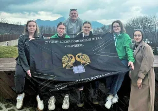 Бойцы отряда «Гвардеец» - организаторы и участники Всероссийского слёта студенческих поисковых отрядов